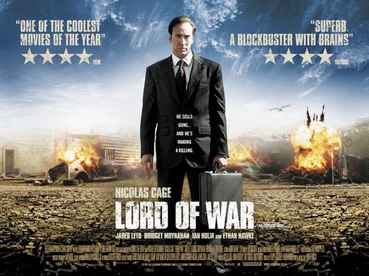 the movie poster: Lord of War (2005) ver4