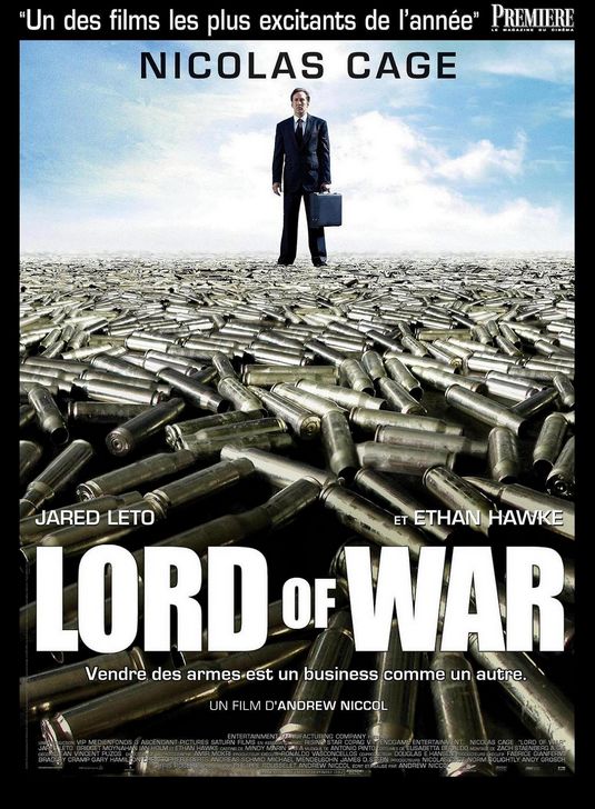 the movie poster: Lord of War (2005) ver5