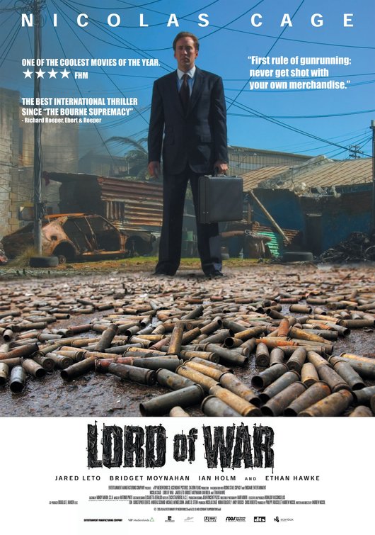 the movie poster: Lord of War (2005) ver6