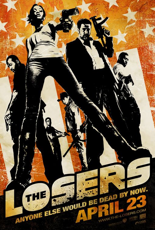 1000 piece jigsaw puzzle for the movie poster: The Losers (2010) ver11