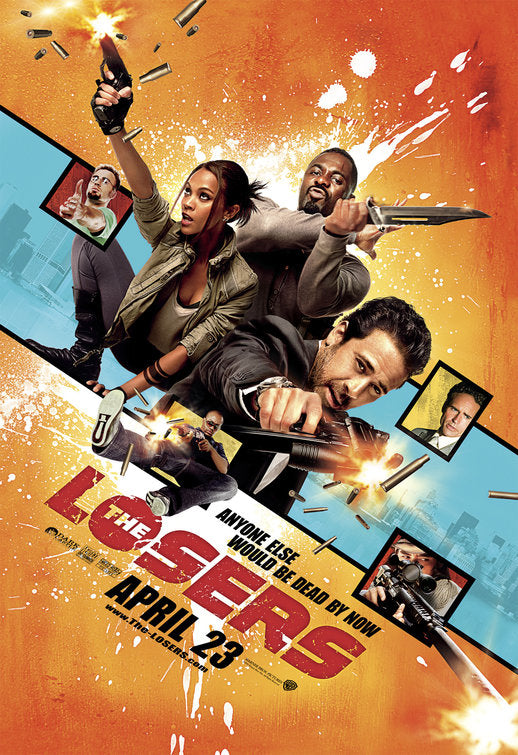 1000 piece jigsaw puzzle for the movie poster: The Losers (2010) ver3