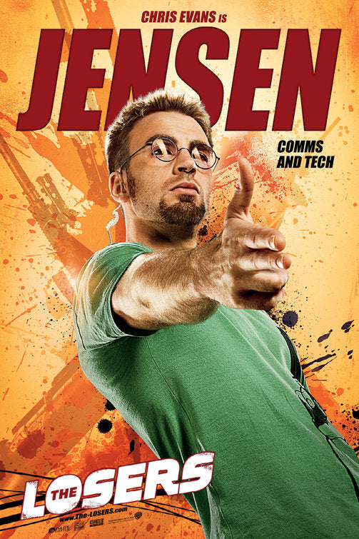 1000 piece jigsaw puzzle for the movie poster: The Losers (2010) ver7