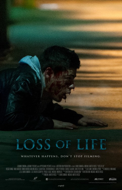 1000 piece jigsaw puzzle for the movie poster: Loss of Life (2012)