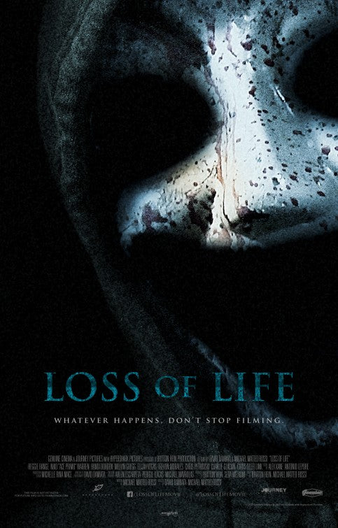 1000 piece jigsaw puzzle for the movie poster: Loss of Life (2012) ver8