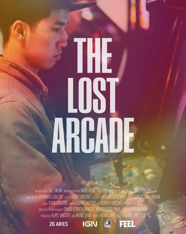 1000 piece jigsaw puzzle for the movie poster: The Lost Arcade (2015) ver2
