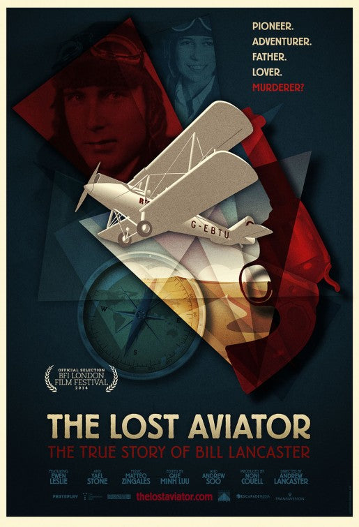 1000 piece jigsaw puzzle for the movie poster: The Lost Aviator (2014)