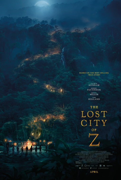 1000 piece jigsaw puzzle for the movie poster: The Lost City of Z (2017)