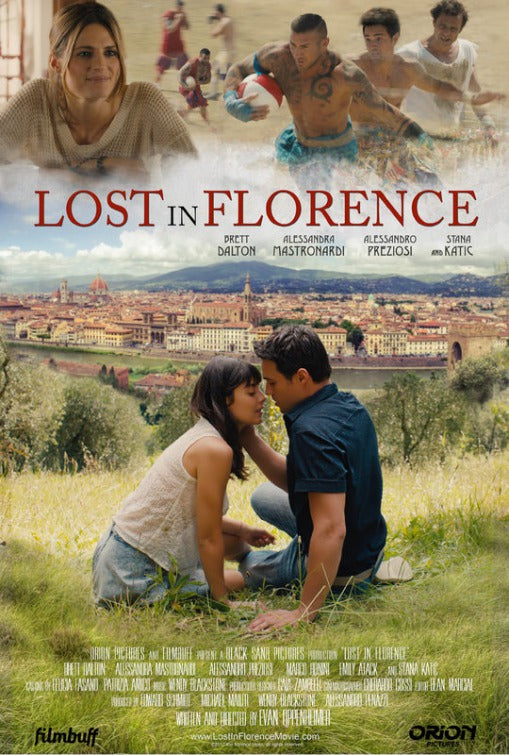 1000 piece jigsaw puzzle for the movie poster: Lost in Florence (2017)