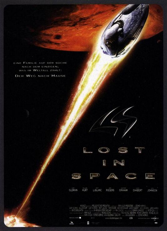 the movie poster: Lost in Space (1998) ver4