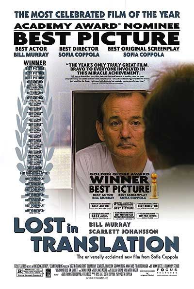 the movie poster: Lost in Translation (2003) ver5