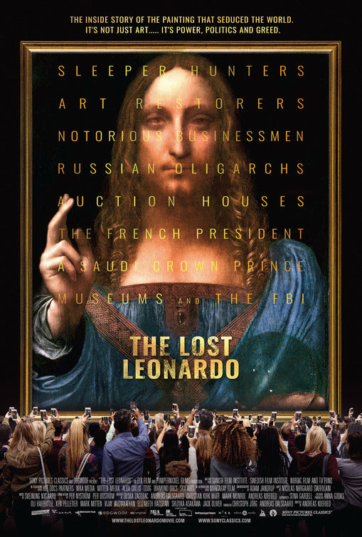 1000 piece jigsaw puzzle for the movie poster: The Lost Leonardo (2021)