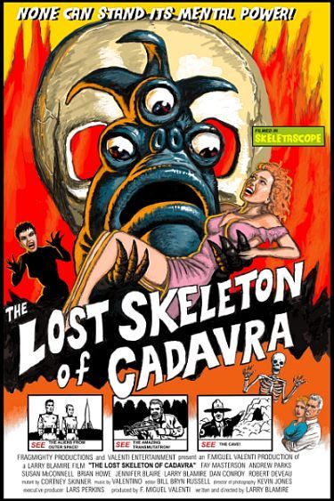 the movie poster: The Lost Skeleton of Cadavra (2003) ver2