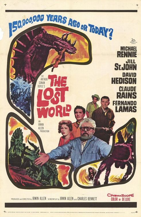 the movie poster: The Lost World (1960)