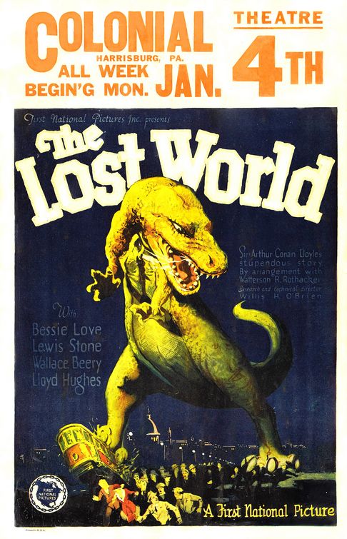 the movie poster: The Lost World (1925)