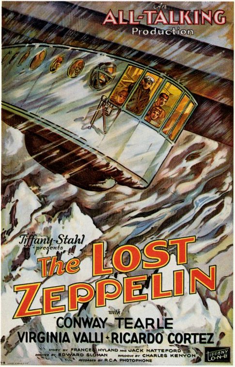 the movie poster: The Lost Zeppelin (1929)