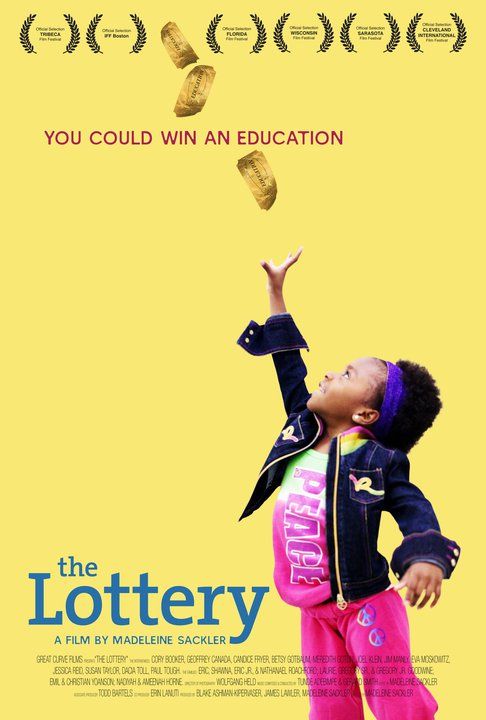 1000 piece jigsaw puzzle for the movie poster: The Lottery (2010)
