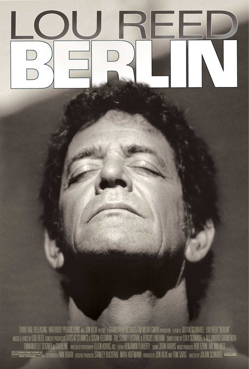 the movie poster: Lou Reed's Berlin (2008) ver2