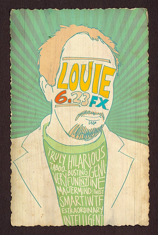 1000 piece jigsaw puzzle for tv poster: Louie, ver4