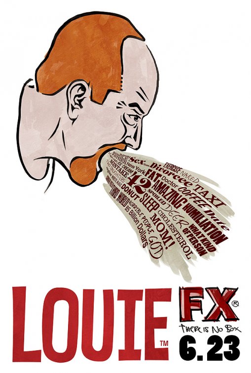 1000 piece jigsaw puzzle for tv poster: Louie, ver6