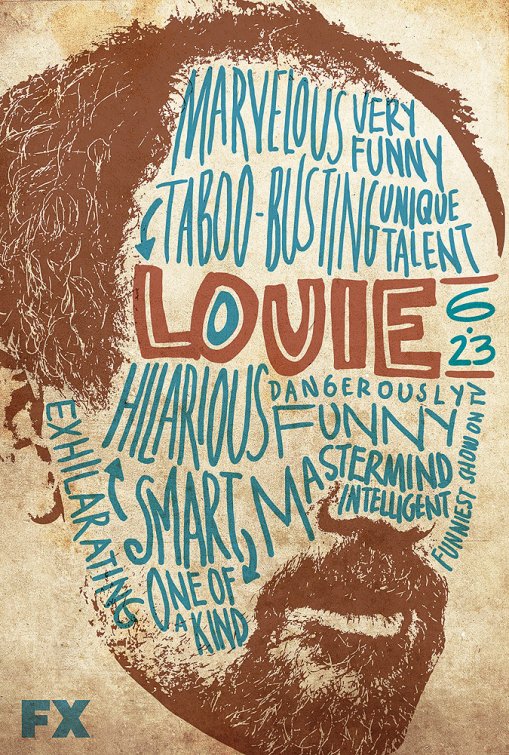 1000 piece jigsaw puzzle for tv poster: Louie, ver7