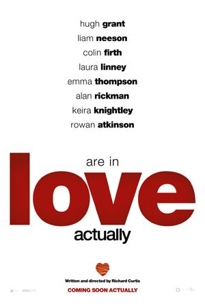 the movie poster: Love Actually (2003) ver2