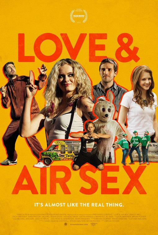1000 piece jigsaw puzzle for the movie poster: Love & Air Sex (2013)