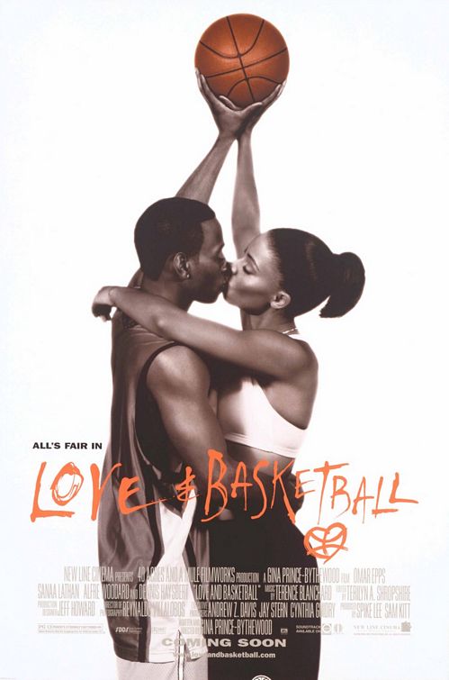 1000 piece jigsaw puzzle for the movie poster: Love and Basketball (2000) ver2