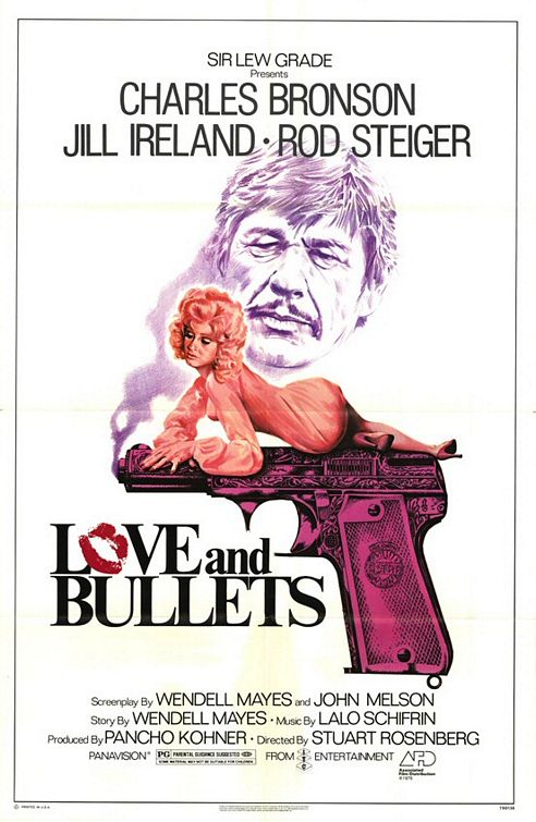 the movie poster: Love and Bullets (1979)