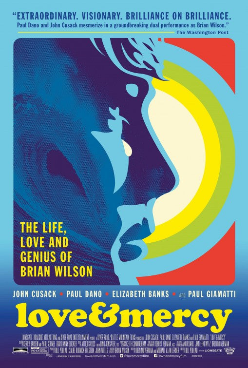 1000 piece jigsaw puzzle for the movie poster: Love & Mercy (2015)