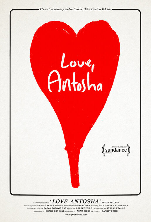 1000 piece jigsaw puzzle for the movie poster: Love, Antosha (2019) ver2
