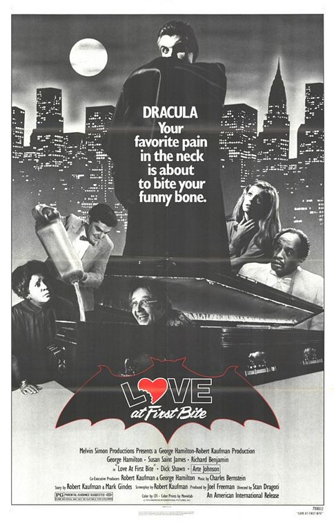 the movie poster: Love at First Bite (1979)