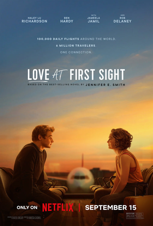 1000 piece jigsaw puzzle for the movie poster: Love at First Sight (2023)