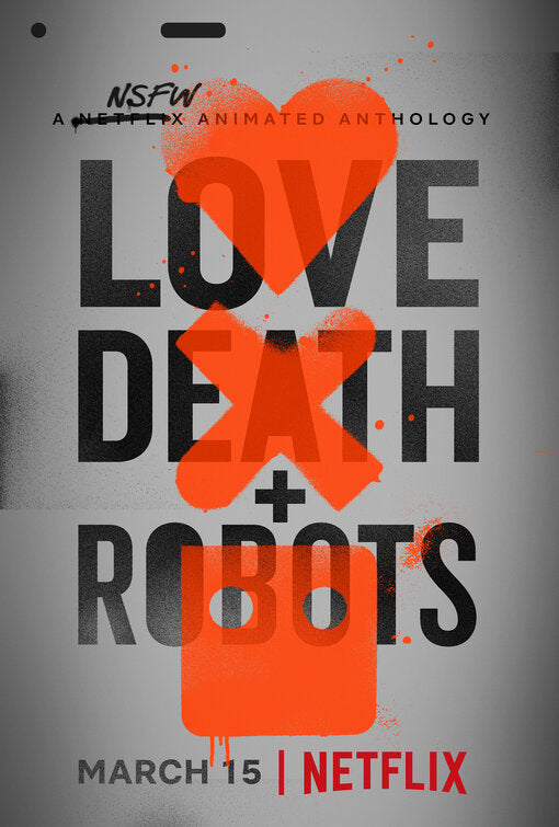 1000 piece jigsaw puzzle for tv poster: Love, Death & Robots