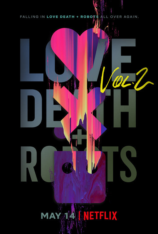 1000 piece jigsaw puzzle for tv poster: Love, Death & Robots, ver2