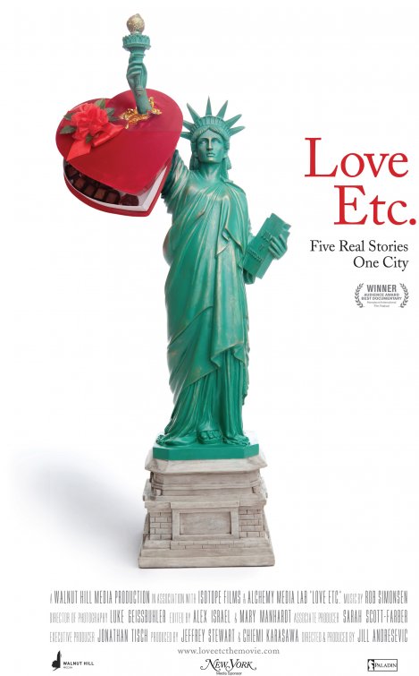 1000 piece jigsaw puzzle for the movie poster: Love Etc (2011)