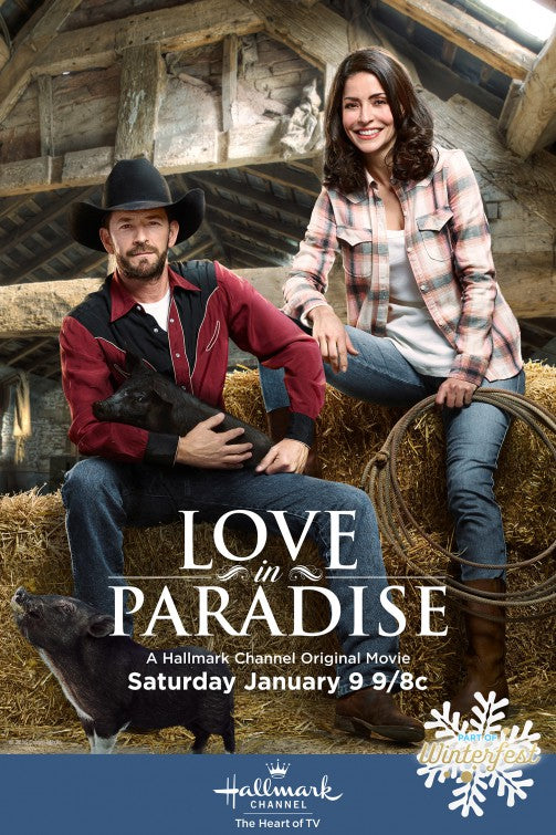 1000 piece jigsaw puzzle for tv poster: Love in Paradise