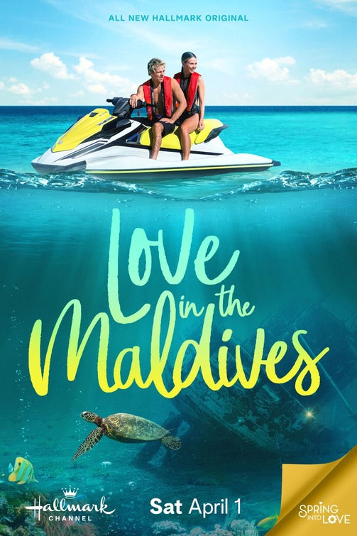 1000 piece jigsaw puzzle for the movie poster: Love in the Maldives (2023)