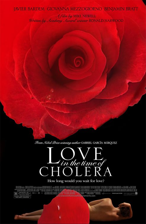 the movie poster: Love in the Time of Cholera (2007)