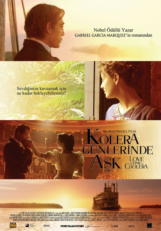 the movie poster: Love in the Time of Cholera (2007) ver6