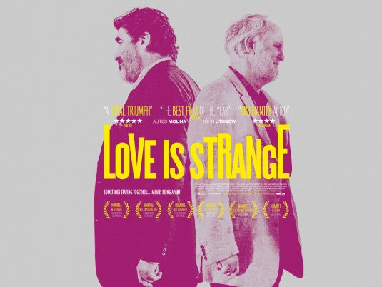1000 piece jigsaw puzzle for the movie poster: Love Is Strange (2014) ver4