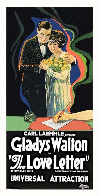 the movie poster: The Love Letter (1923)