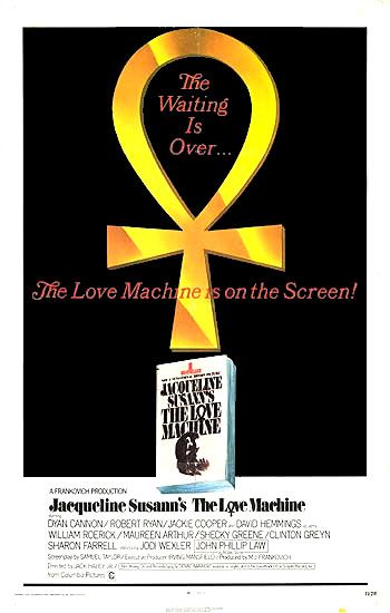 the movie poster: The Love Machine (1971)