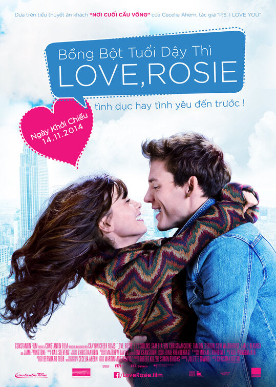 1000 piece jigsaw puzzle for the movie poster: Love, Rosie (2014) ver10