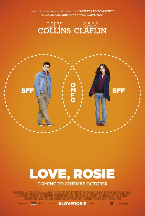 1000 piece jigsaw puzzle for the movie poster: Love, Rosie (2014) ver3