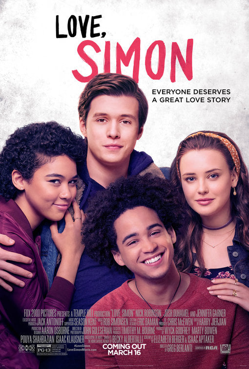 1000 piece jigsaw puzzle for the movie poster: Love, Simon (2018) ver2