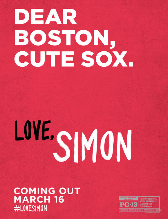 1000 piece jigsaw puzzle for the movie poster: Love, Simon (2018) ver4