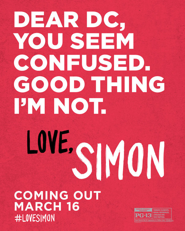 1000 piece jigsaw puzzle for the movie poster: Love, Simon (2018) ver5