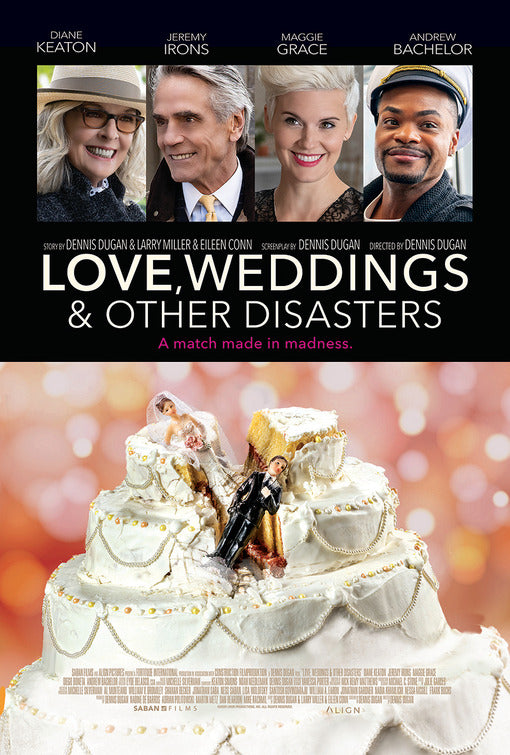 1000 piece jigsaw puzzle for the movie poster: Love, Weddings & Other Disasters (2020)