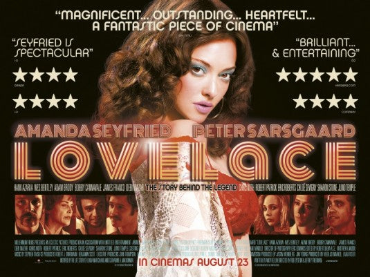 1000 piece jigsaw puzzle for the movie poster: Lovelace (2013) ver3