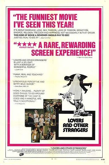 the movie poster: Lovers and Other Strangers (1970)